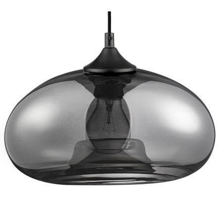 Nowoczesna lampa Luces Exclusivas CANTOS LE41941 - kolor lampy - czarny/chrom, materiał - szkło/metal