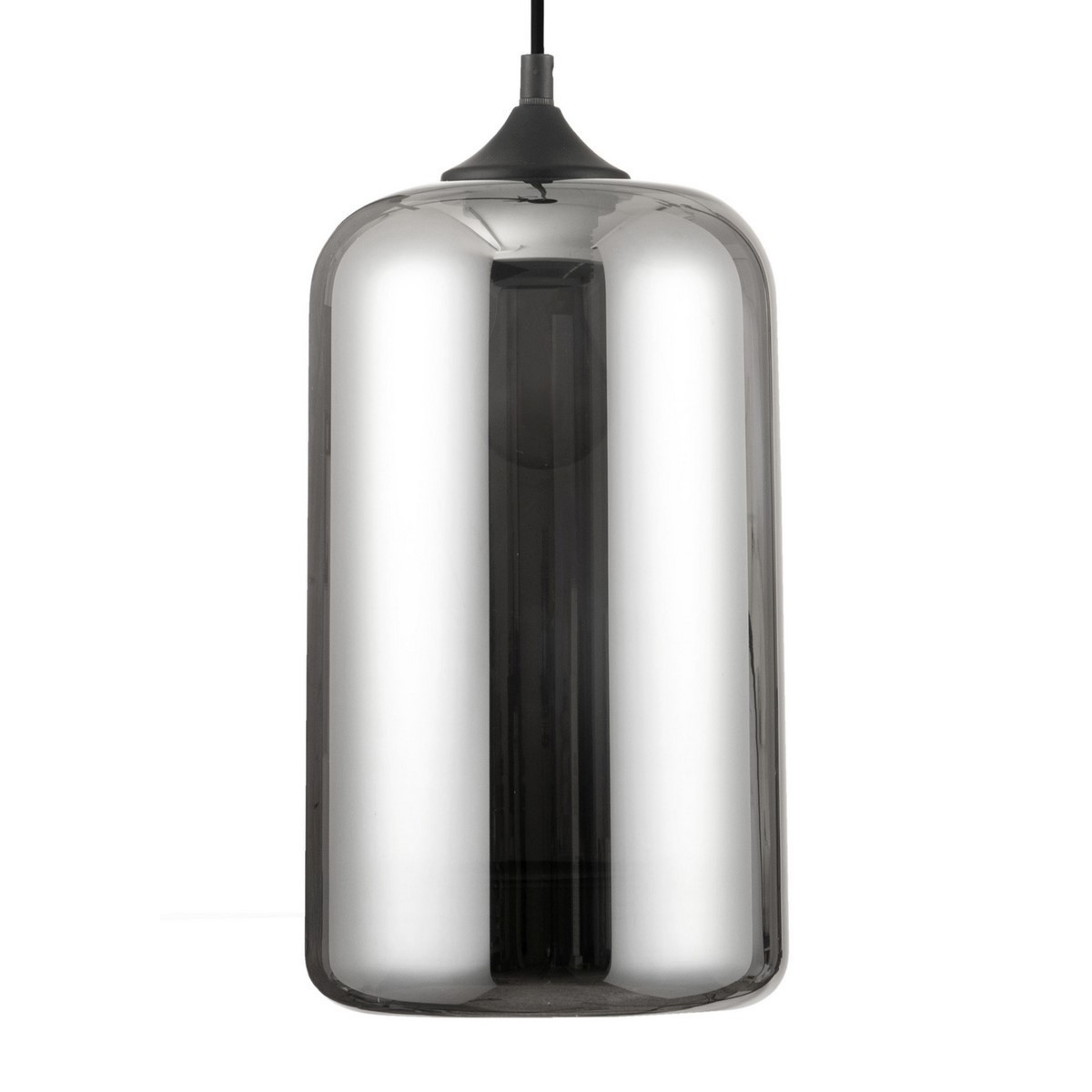 Stylowa lampa Luces Exclusivas CANTOS LE41942 - kolor lampy - czarny/chrom, materiał - szkło/metal