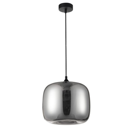 Wyjątkowa oprawa oświetleniowa Luces Exclusivas CANTOS LE41943 - kolor lampy - czarny/chrom, materiał - szkło/metal