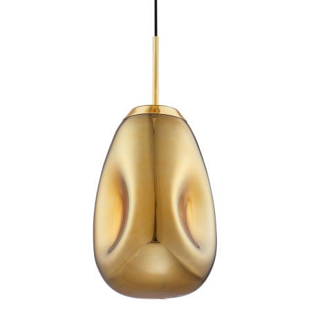 Niepowtarzalna lampa Luces Exclusivas CARMEN LE41950 - kolor lampy - złoty, materiał - szkło/metal