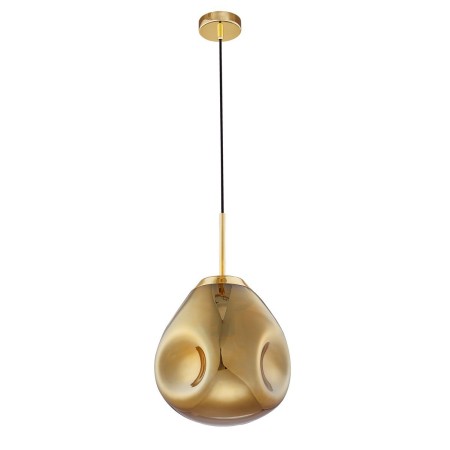 Niecodzienna lampa Luces Exclusivas CARMEN LE41951 - kolor lampy - złoty, materiał - szkło/metal