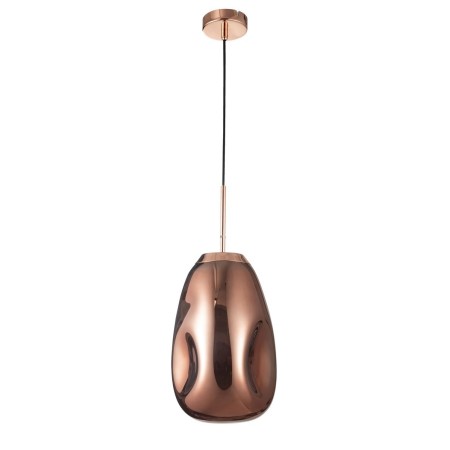 Piękna lampa Luces Exclusivas CARMEN LE41952 - kolor lampy - miedziany, materiał - szkło/metal