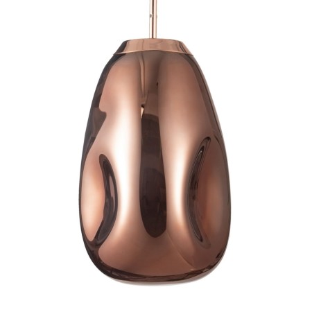 Piękna lampa Luces Exclusivas CARMEN LE41952 - kolor lampy - miedziany, materiał - szkło/metal