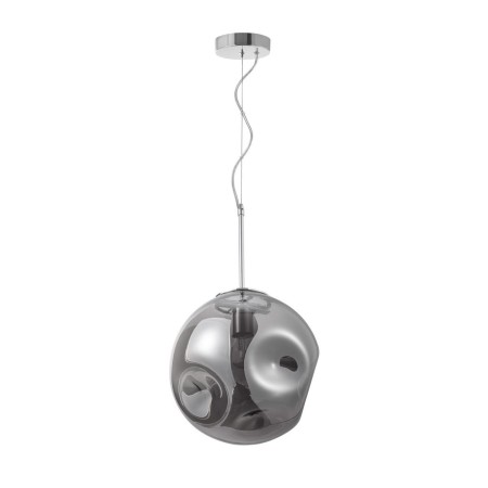 Wyjątkowa oprawa oświetleniowa Luces Exclusivas CARORA LE41955 - kolor lampy - chromowany/dymiony , materiał - metal/szk