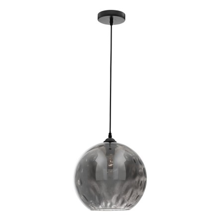 Niecodzienna lampa Luces Exclusivas CIUDAD LE41969 - kolor lampy - czarny/dymiony, materiał - szkło/metal