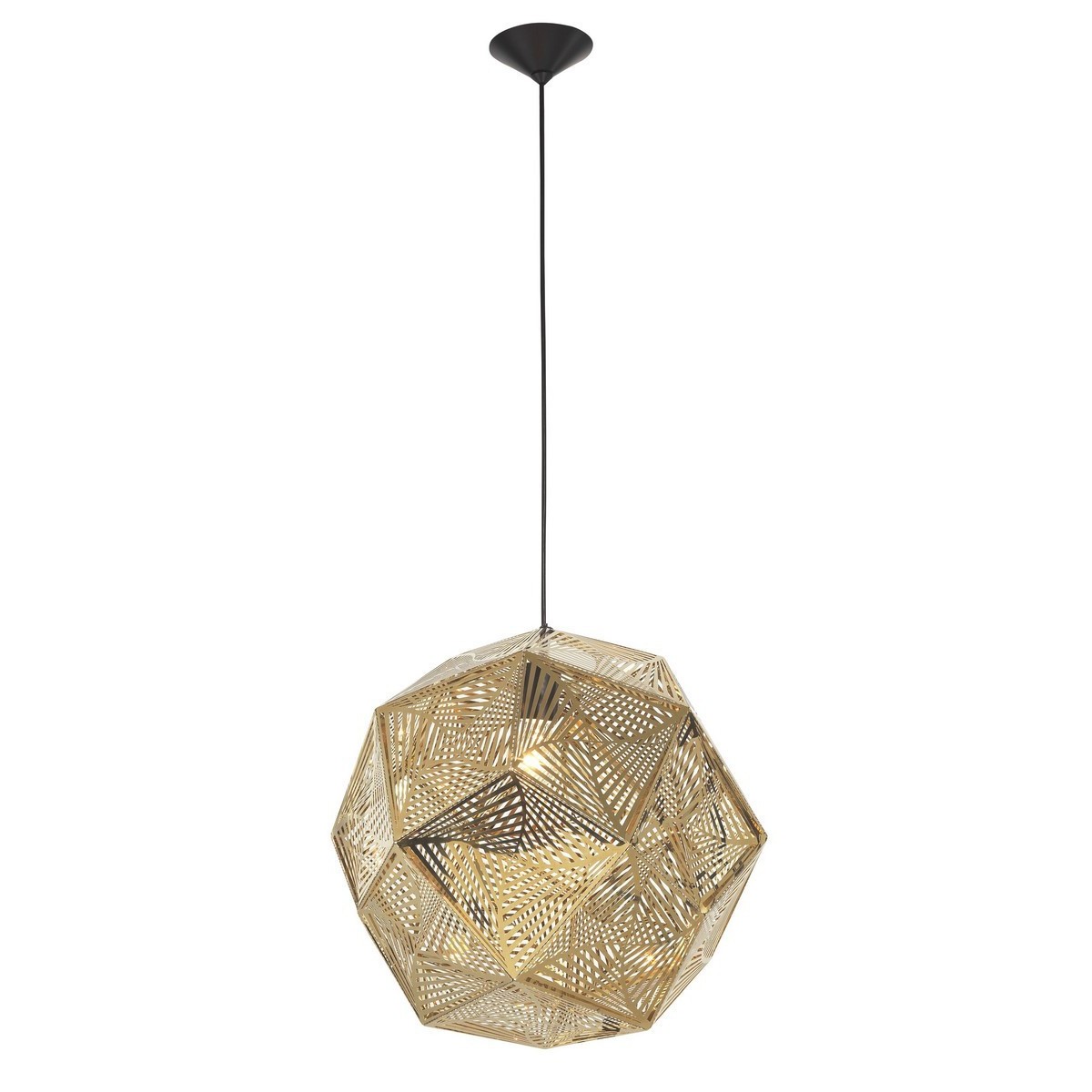 Wyjątkowa oprawa oświetleniowa Luces Exclusivas CONCON LE41973 - kolor lampy - złoty, materiał - metal