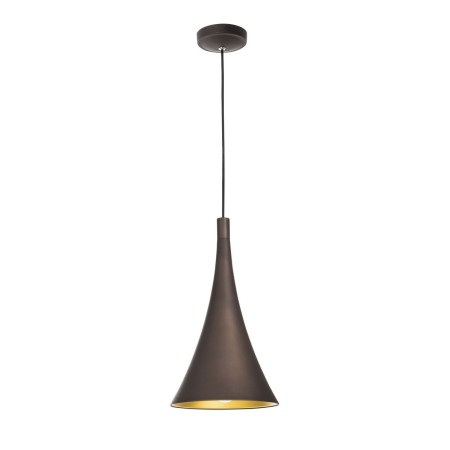 Niepowtarzalna lampa Luces Exclusivas CUARTO LE41980 - kolor lampy - ciemnobrązowy/złoty, materiał - aluminium