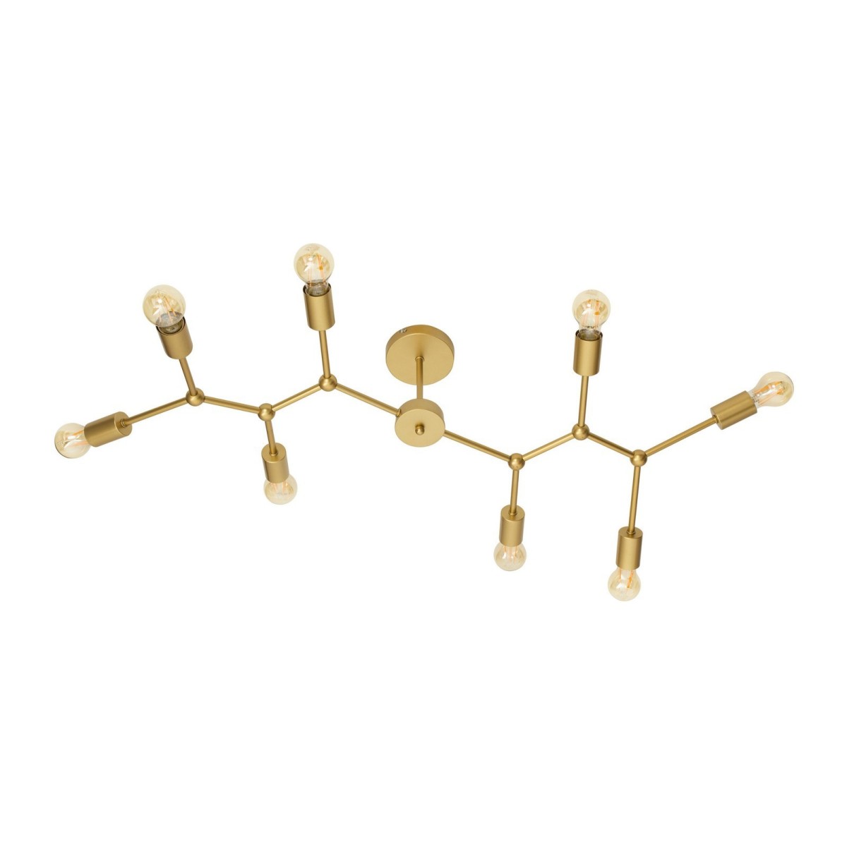 Wyjątkowa oprawa oświetleniowa Luces Exclusivas CUMANA LE41985 - kolor lampy - mosiądz, materiał - szkło/metal