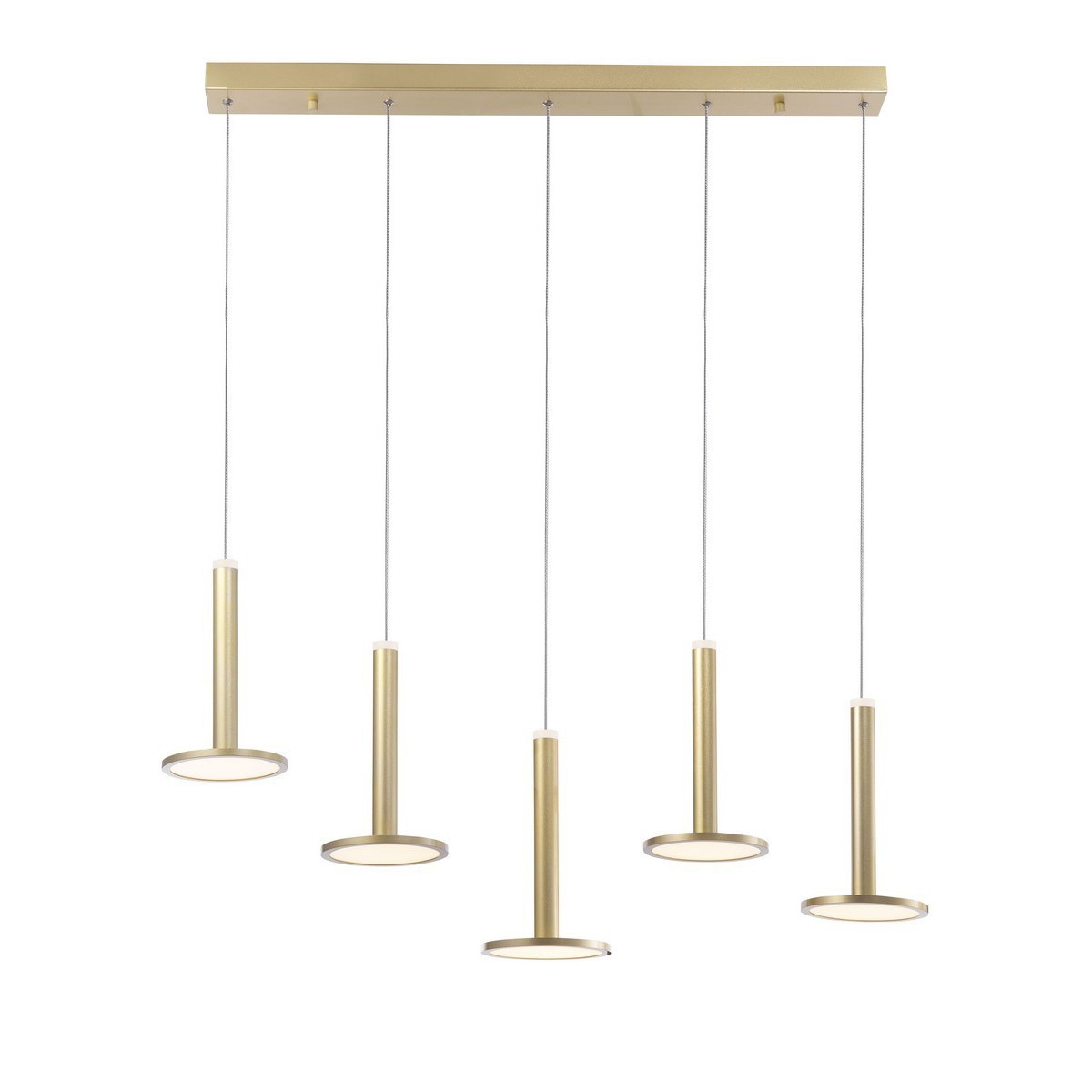 Niepowtarzalna lampa Luces Exclusivas ESQUEL LE41993 - kolor lampy - złoty, materiał - aluminium