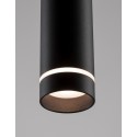 Stylowa lampa Luces Exclusivas GETAFE LE42007 - kolor lampy - czarny, materiał - aluminium