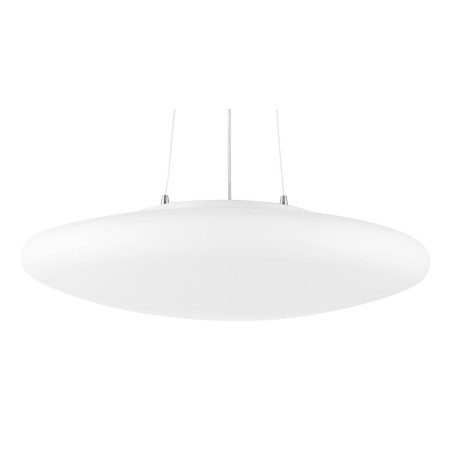 Stylowa lampa Luces Exclusivas LIBANO LE42077 - kolor lampy - biały/satynowy, materiał - metal/szkło