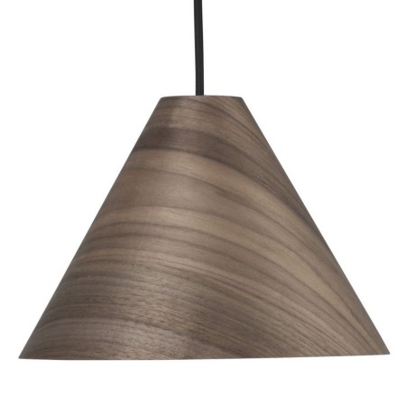 Niecodzienna lampa Luces Exclusivas MADRID LE42092 - kolor lampy - ciemny orzech, materiał - drewno