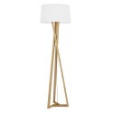 Nowoczesna lampa Luces Exclusivas MAICAO LE42094 - kolor lampy - naturalne drewno/ivory, materiał - drewno/tkanina