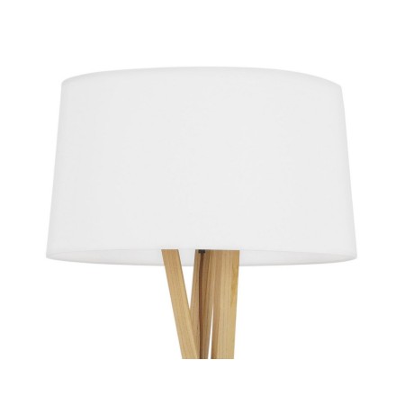 Nowoczesna lampa Luces Exclusivas MAICAO LE42094 - kolor lampy - naturalne drewno/ivory, materiał - drewno/tkanina