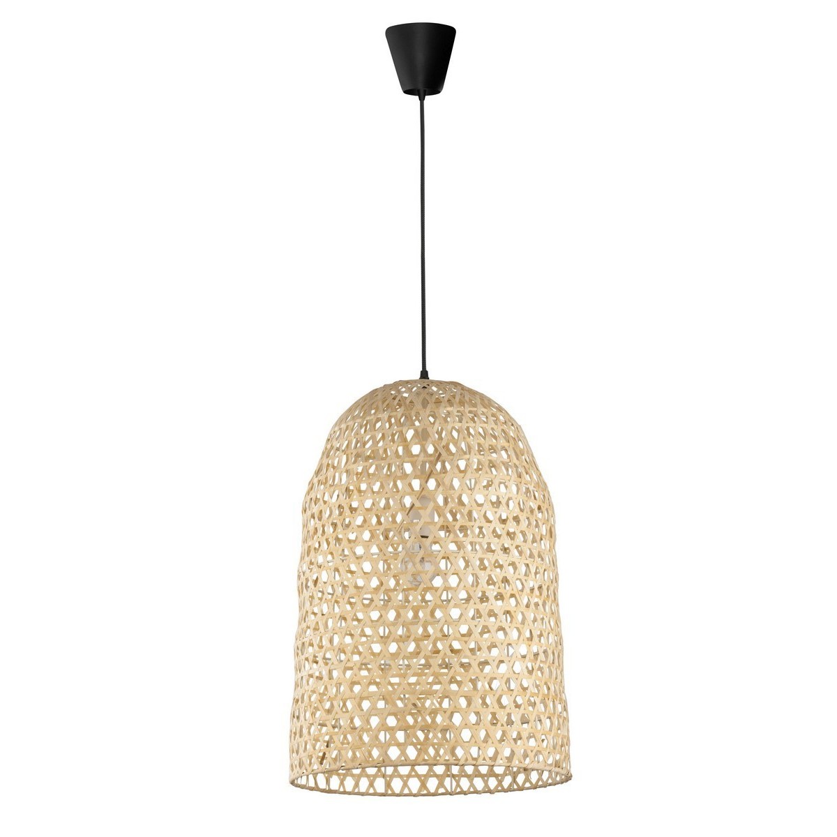 Niepowtarzalna lampa Luces Exclusivas PALMAR LE42123 - kolor lampy - naturalny bambus, materiał - bambus