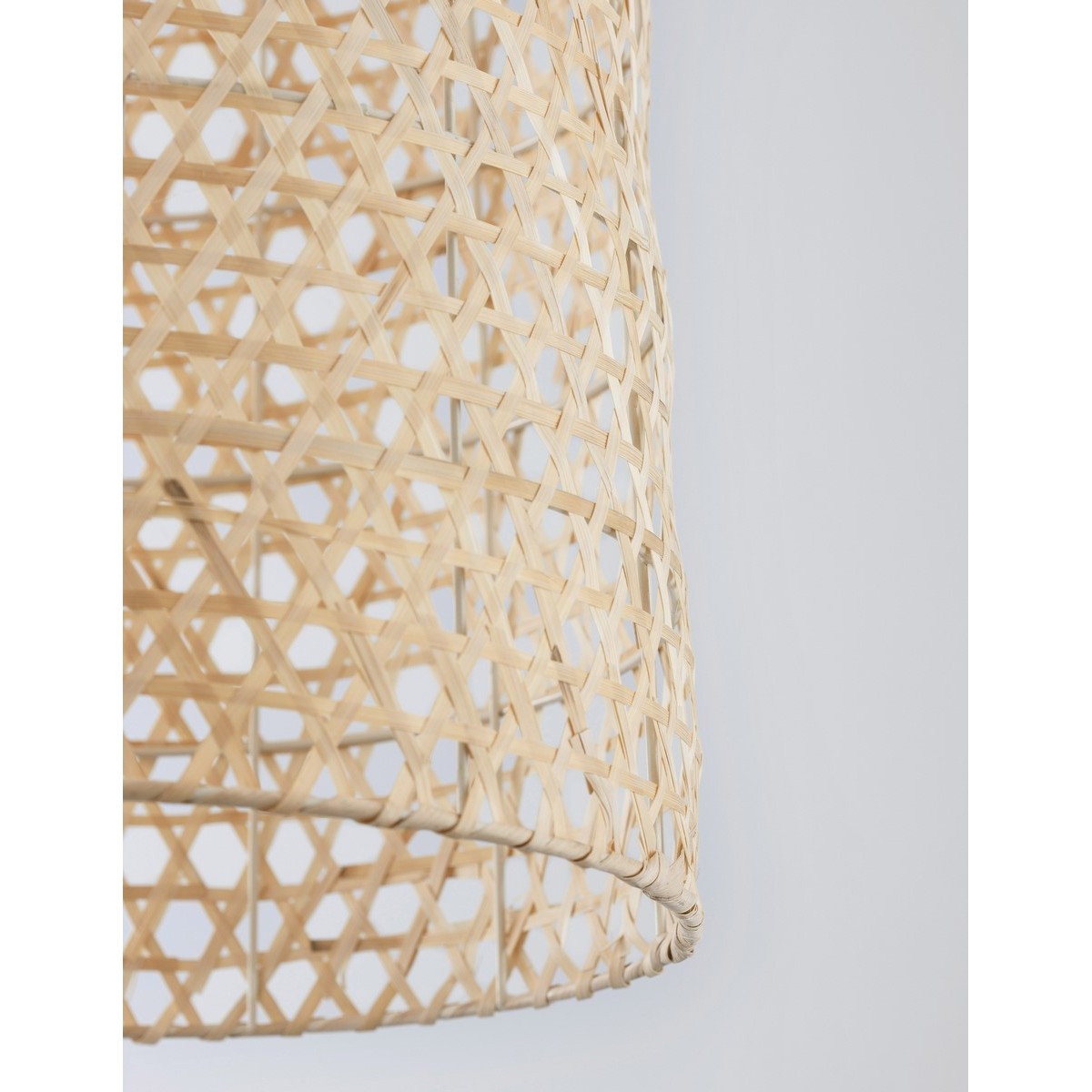 Niepowtarzalna lampa Luces Exclusivas PALMAR LE42123 - kolor lampy - naturalny bambus, materiał - bambus