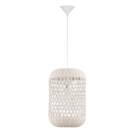 Nowoczesna lampa Luces Exclusivas PALMAR LE42126 - kolor lampy - biały, materiał - ratan