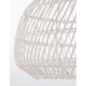 Niecodzienna lampa Luces Exclusivas OVIEDO LE42130 - kolor lampy - biały, materiał - ratan