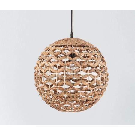 Wyjątkowa oprawa oświetleniowa Luces Exclusivas PARANA LE42134 - kolor lampy - naturalny/czarny, materiał - hiacynt wodn