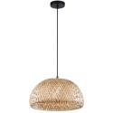 Nowoczesna lampa Luces Exclusivas PARRAL LE42138 - kolor lampy - naturalny/czarny, materiał - bambus