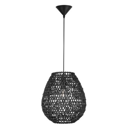 Stylowa lampa Luces Exclusivas PARANA LE42139 - kolor lampy - czarny, materiał - papier