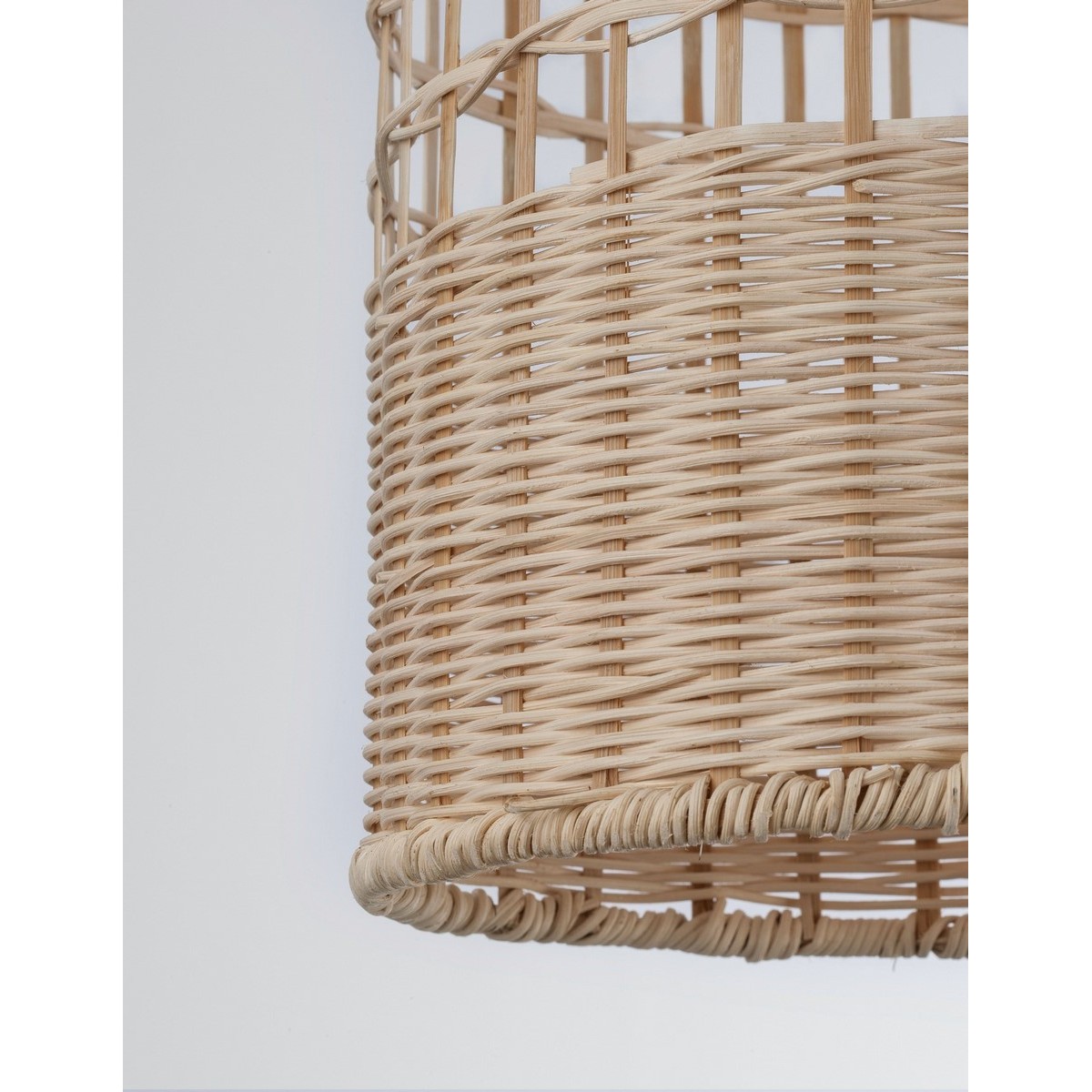 Niepowtarzalna lampa Luces Exclusivas PALMAS LE42141 - kolor lampy - naturalny, materiał - ratan