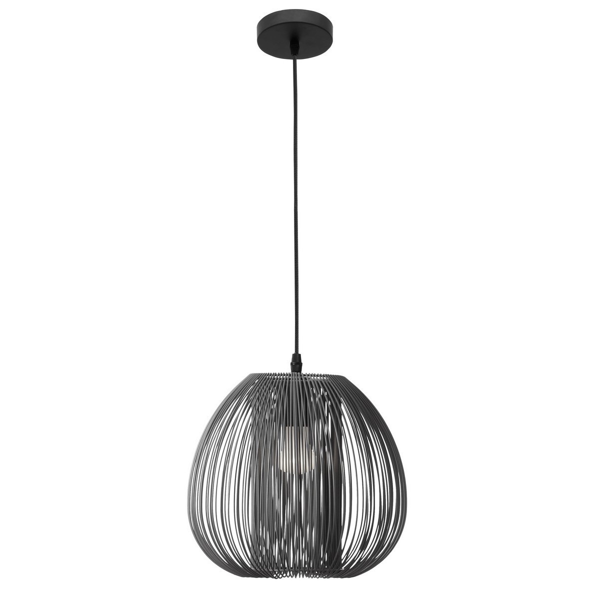 Piękna lampa Luces Exclusivas PIRITU LE42149 - kolor lampy - szary, materiał - aluminium