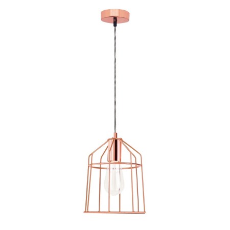 Piękna lampa Luces Exclusivas RAWSON LE42162 - kolor lampy - miedziany, materiał - metal