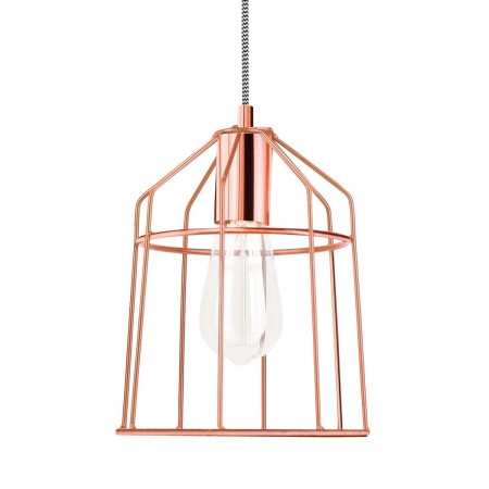 Piękna lampa Luces Exclusivas RAWSON LE42162 - kolor lampy - miedziany, materiał - metal