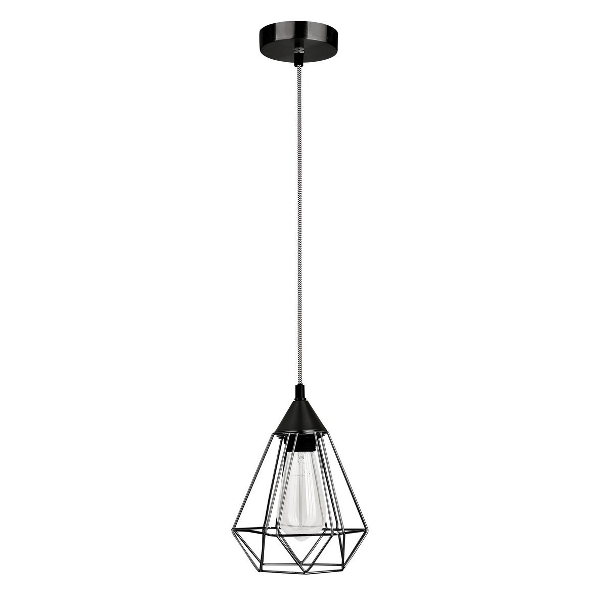 Nowoczesna lampa Luces Exclusivas SERENA LE42163 - kolor lampy - czarny, materiał - metal
