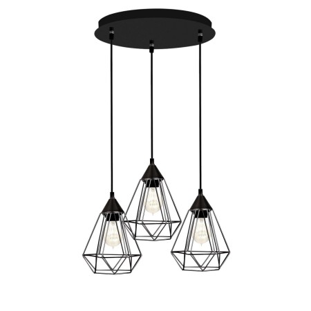 Stylowa lampa Luces Exclusivas SERENA LE42164 - kolor lampy - czarny, materiał - metal