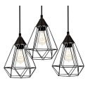 Stylowa lampa Luces Exclusivas SERENA LE42164 - kolor lampy - czarny, materiał - metal