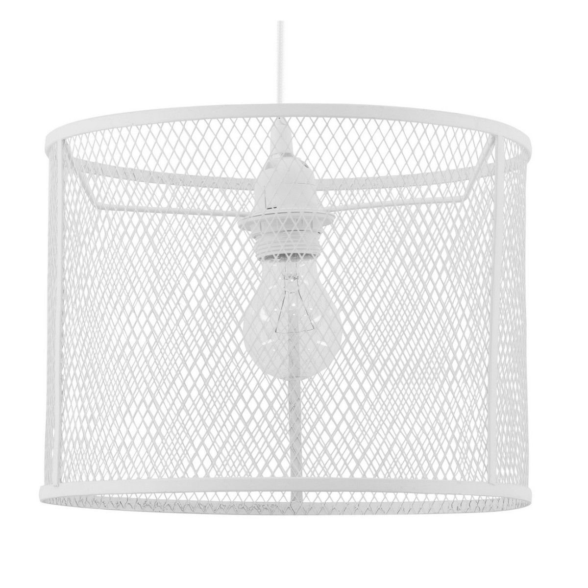 Niepowtarzalna lampa Luces Exclusivas SITGES LE42172 - kolor lampy - biały, materiał - aluminium