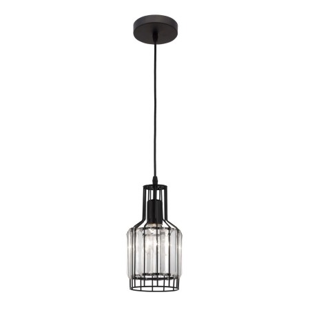 Niecodzienna lampa Luces Exclusivas TANDIL LE42179 - kolor lampy - czarny, materiał - aluminium/kryształ