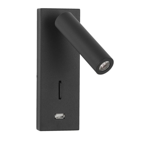 Wyjątkowa oprawa oświetleniowa Luces Exclusivas ZARZAL LE42225 - kolor lampy - czarny, materiał - aluminium