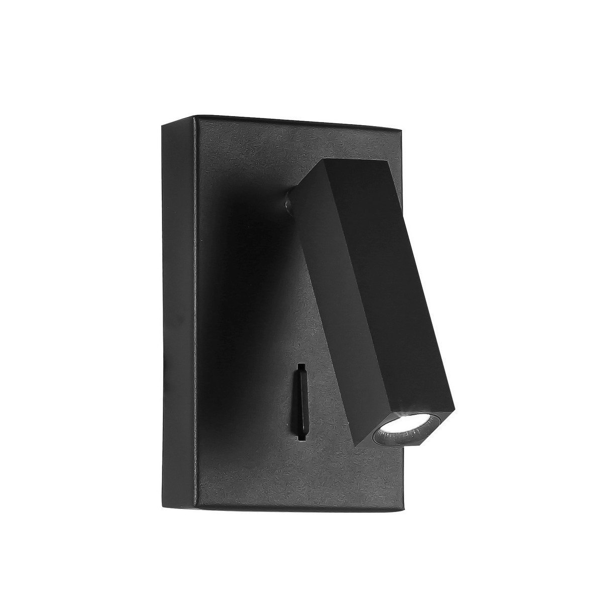 Niepowtarzalna lampa Luces Exclusivas ARMENIA LE42238 - kolor lampy - czarny mat, materiał - aluminium