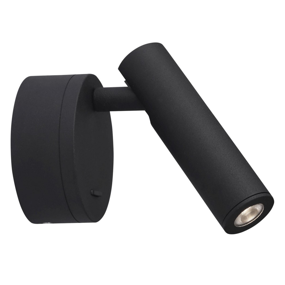 Nowoczesna lampa Luces Exclusivas BADAJOZ LE42247 - kolor lampy - czarny mat, materiał - aluminium