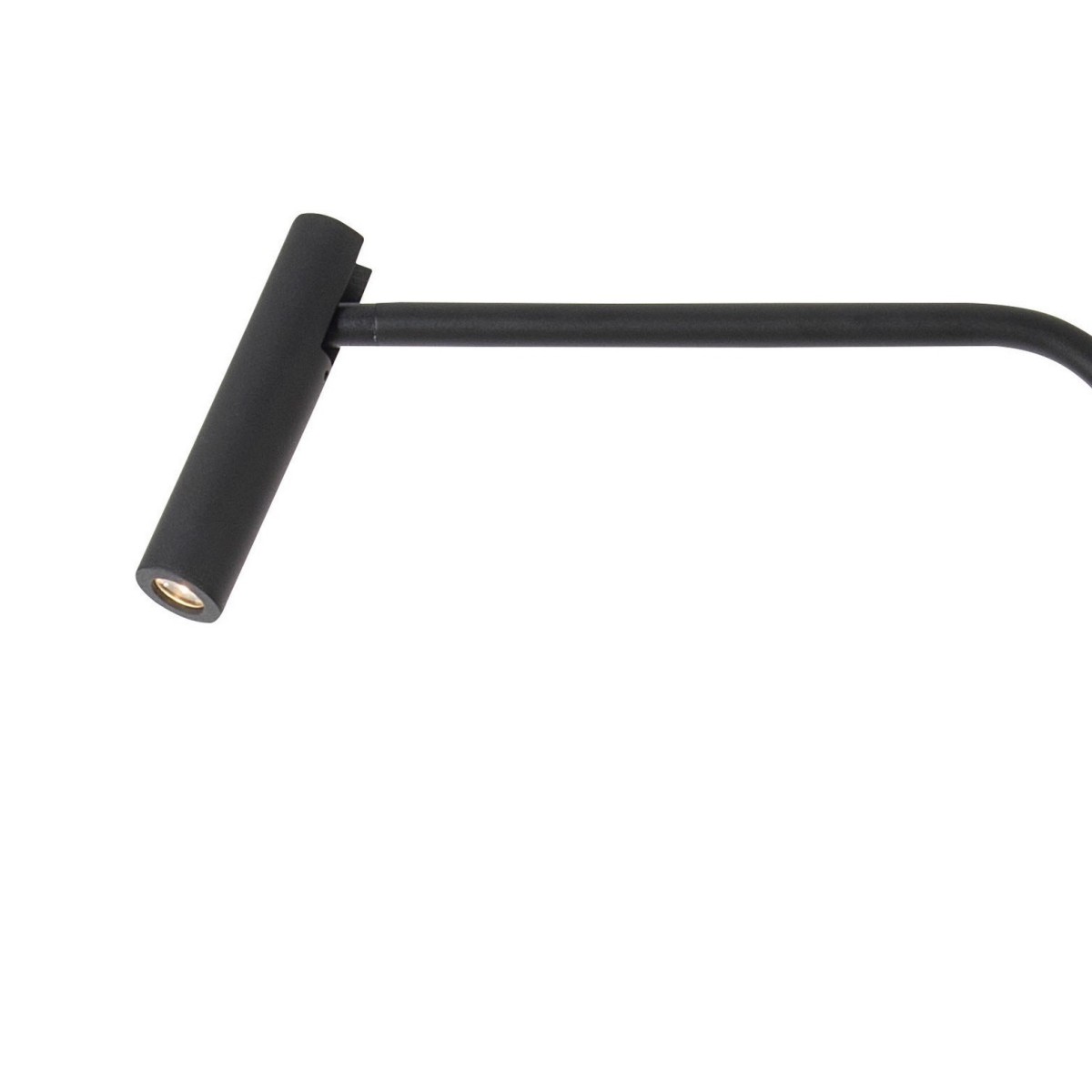 Niecodzienna lampa Luces Exclusivas BERISSO LE42257 - kolor lampy - czarny, materiał - aluminium