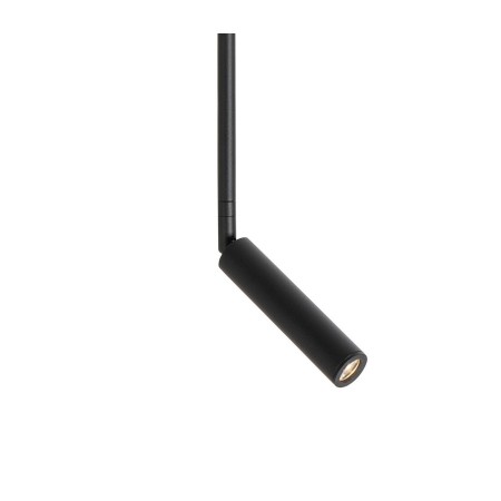 Piękna lampa Luces Exclusivas BERISSO LE42258 - kolor lampy - czarny, materiał - aluminium