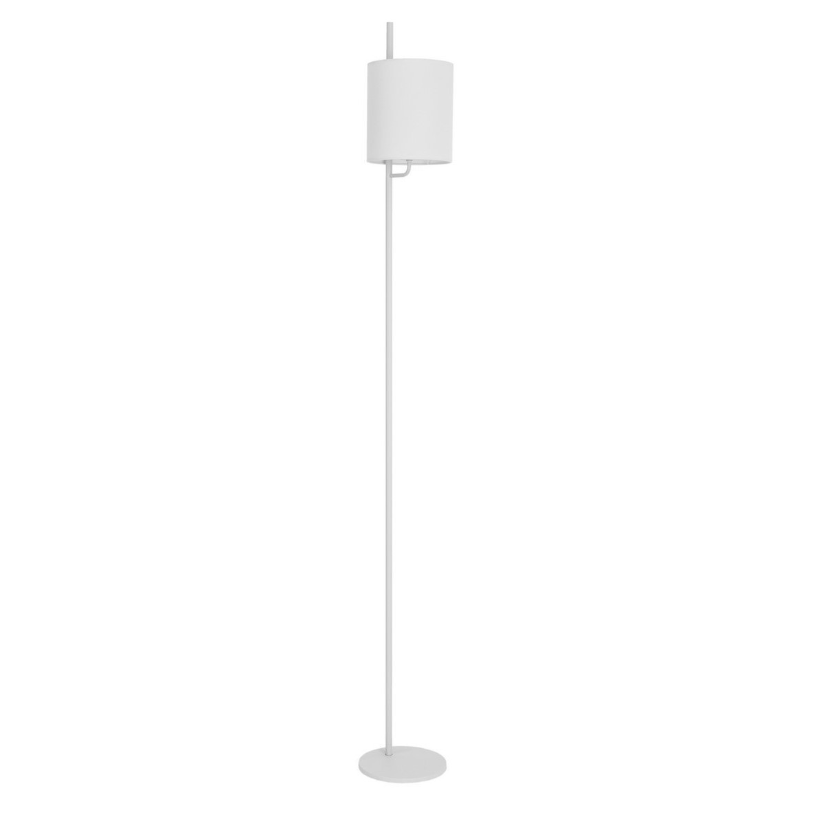 Stylowa lampa Luces Exclusivas BRUNETE LE42272 - kolor lampy - biały, materiał - aluminium/tkanina