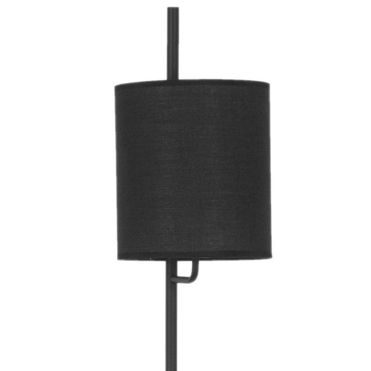 Wyjątkowa oprawa oświetleniowa Luces Exclusivas BRUNETE LE42273 - kolor lampy - czarny, materiał - aluminium/tkanina