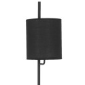 Wyjątkowa oprawa oświetleniowa Luces Exclusivas BRUNETE LE42273 - kolor lampy - czarny, materiał - aluminium/tkanina