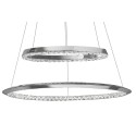 Stylowa lampa Luces Exclusivas CAUCETE LE42309 - kolor lampy - chrom, materiał - aluminium/kryształ