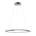 Niepowtarzalna lampa Luces Exclusivas CAUCETE LE42311 - kolor lampy - chrom, materiał - aluminium/kryształ