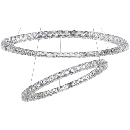 Nowoczesna lampa Luces Exclusivas CERCEDA LE42314 - kolor lampy - chrom, materiał - aluminium/kryształ