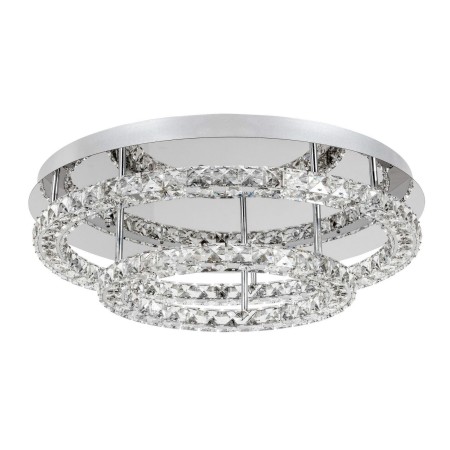 Wyjątkowa oprawa oświetleniowa Luces Exclusivas CERCEDA LE42316 - kolor lampy - chrom, materiał - aluminium/kryształ