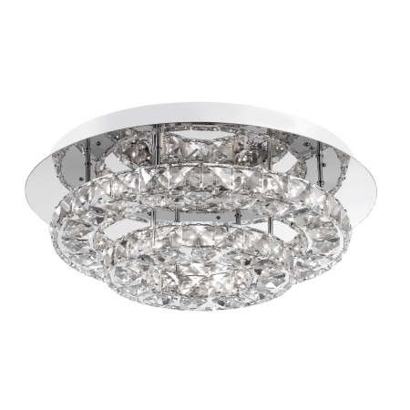 Niecodzienna lampa Luces Exclusivas CERCEDA LE42318 - kolor lampy - chrom, materiał - aluminium/kryształ