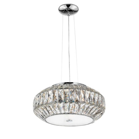Wyjątkowa oprawa oświetleniowa Luces Exclusivas CHAJARI LE42322 - kolor lampy - transparentny/biały, materiał - kryształ