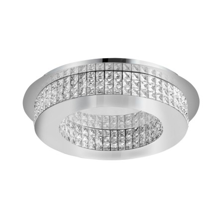Stylowa lampa Luces Exclusivas CHILLAN LE42327 - kolor lampy - chrom, materiał - aluminium/kryształ