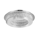 Stylowa lampa Luces Exclusivas CHILLAN LE42327 - kolor lampy - chrom, materiał - aluminium/kryształ